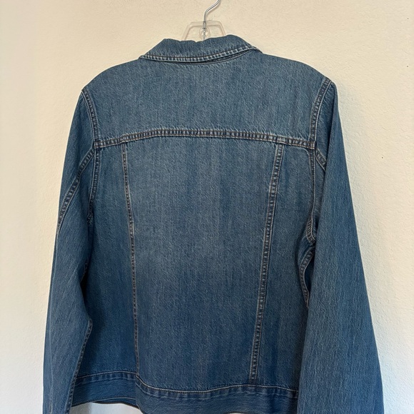 Madewell Denim Crop Shirt Jacket - Picture 7 of 9